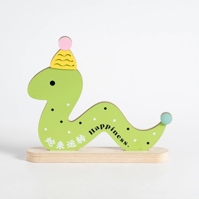 

Year of the Snake mascot tabletop ornament, living room TV cabinet home creative display ornament