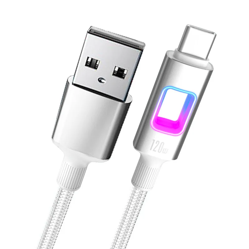 NNBILI Dual Type C PD 120W USB C zu C Schnellladekabel, Typ-C Schnellladung für MacBook iPad iPhone 18 17 Samsung Xiaomi