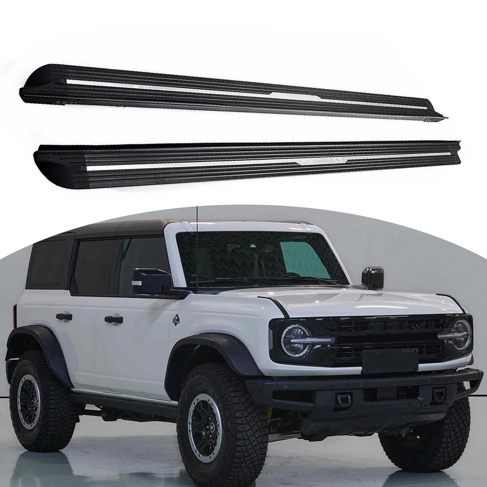 Door Side Step Running Board Nerf Bar Fits for Ford Bronco 4 Door 2021-2023