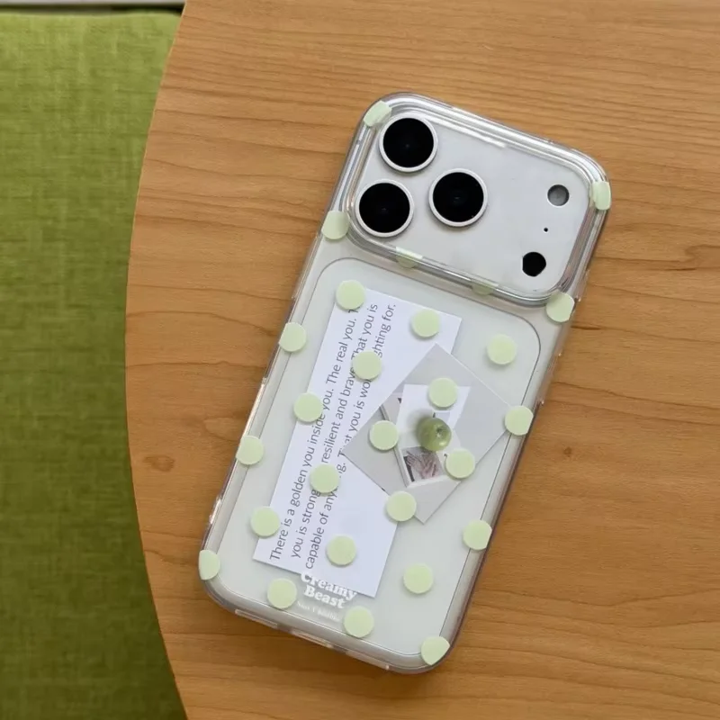 Phone Cases For Iphone 16 - เคสโทรศัพท์ลายจุดสีสันสดใสสไตล์ Y2K ดีไซน์ล้ำสมัย สำหรับ iPhone 18