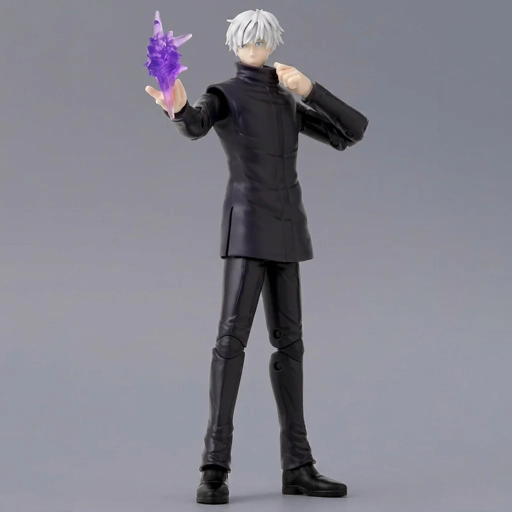 Figura de Ação Satoru Gojo Hollow Purple da Série Heróis de Anime Jujutsu Kaisen da Bandai - Presente para Colecionadores de Figuras de Anime para Fãs