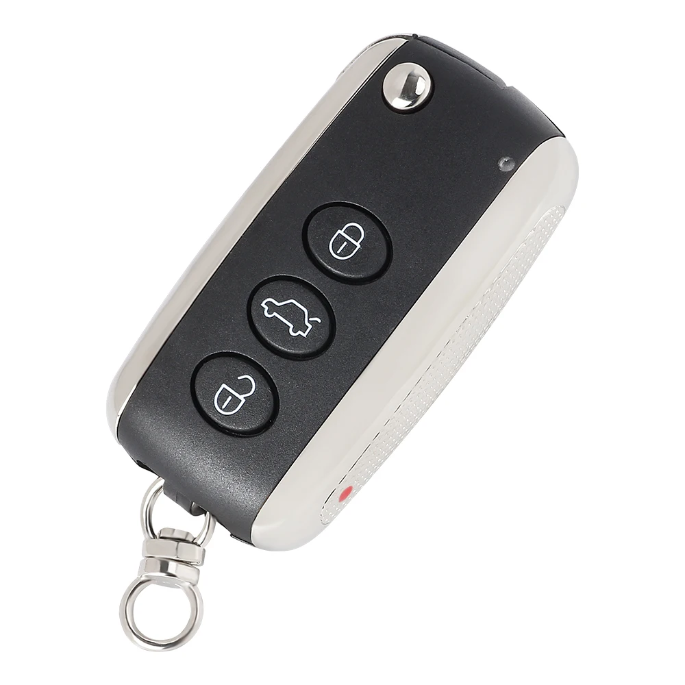 

KEYECU 3+1 4 Buttons 315MHz / 433MHz ID46 Chip for Bentley Continental GT GTC 2006-2016 Auto Smart Remote Key Fob KR55WK45032