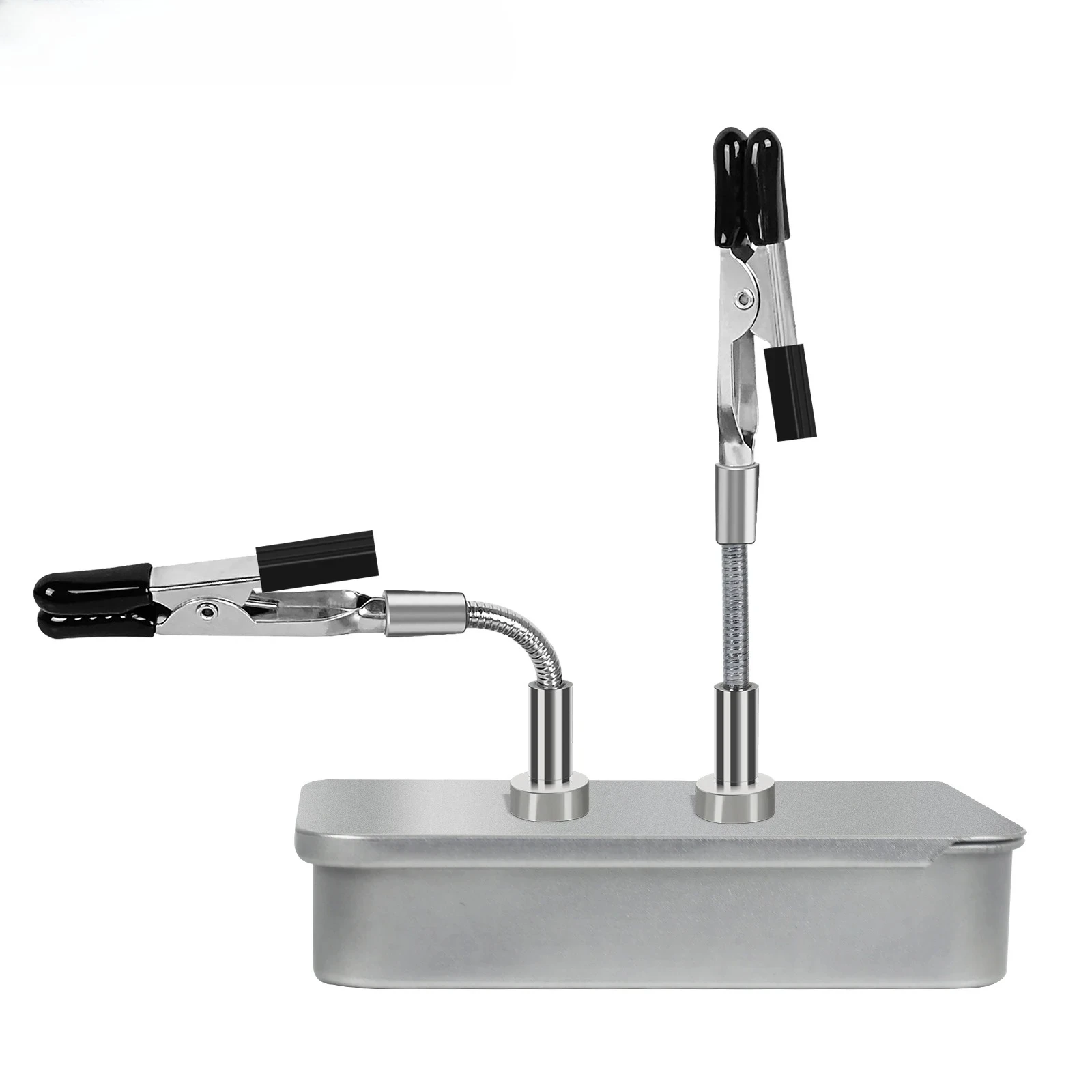 4/2 Arm Magnetic Soldering Helping Hands Flexible Third Hand PCB Clamp Universal Welding Repair Assistant Tools