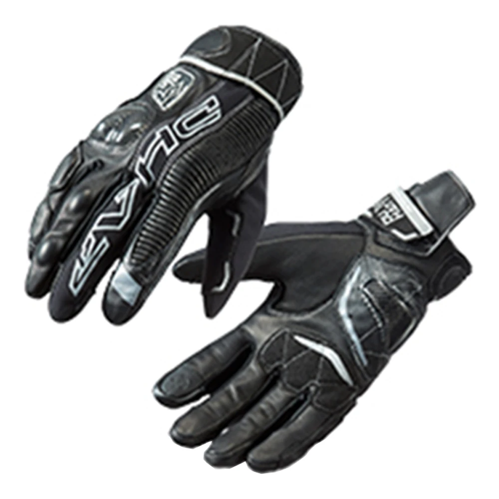 Men's Motorcycle Gloves Breathable Biker Glove Wear-Resistant Hook and Loop Fasteners Anti-Slip Motorcycle Accessories Anti-Fall