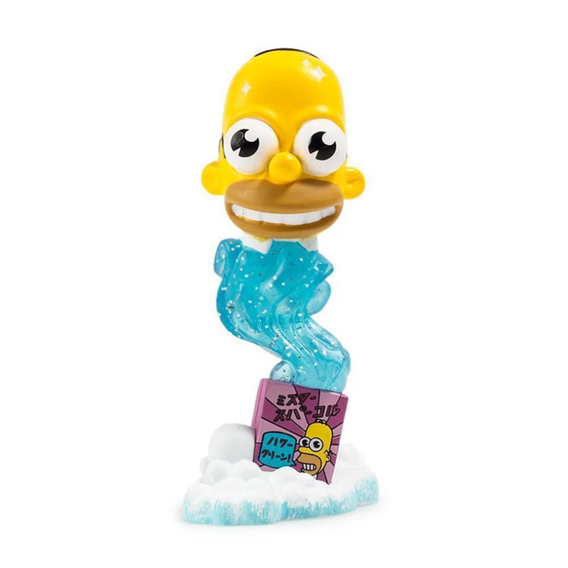 Matt Groening The Simpsons Mr. Sparkle Mini Figure da 3 pollici Classic Anime Cartoon Character Toy for Children figurine da collezione