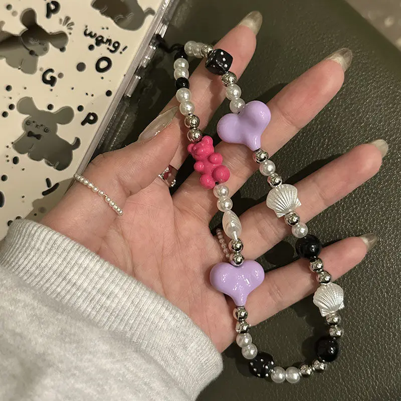 

Bucket Bead Chain Large Collection Bracelet DIY Accessories Universal Mobile Phone Case Ccd Camera Chain Mobile Phone Lanyard