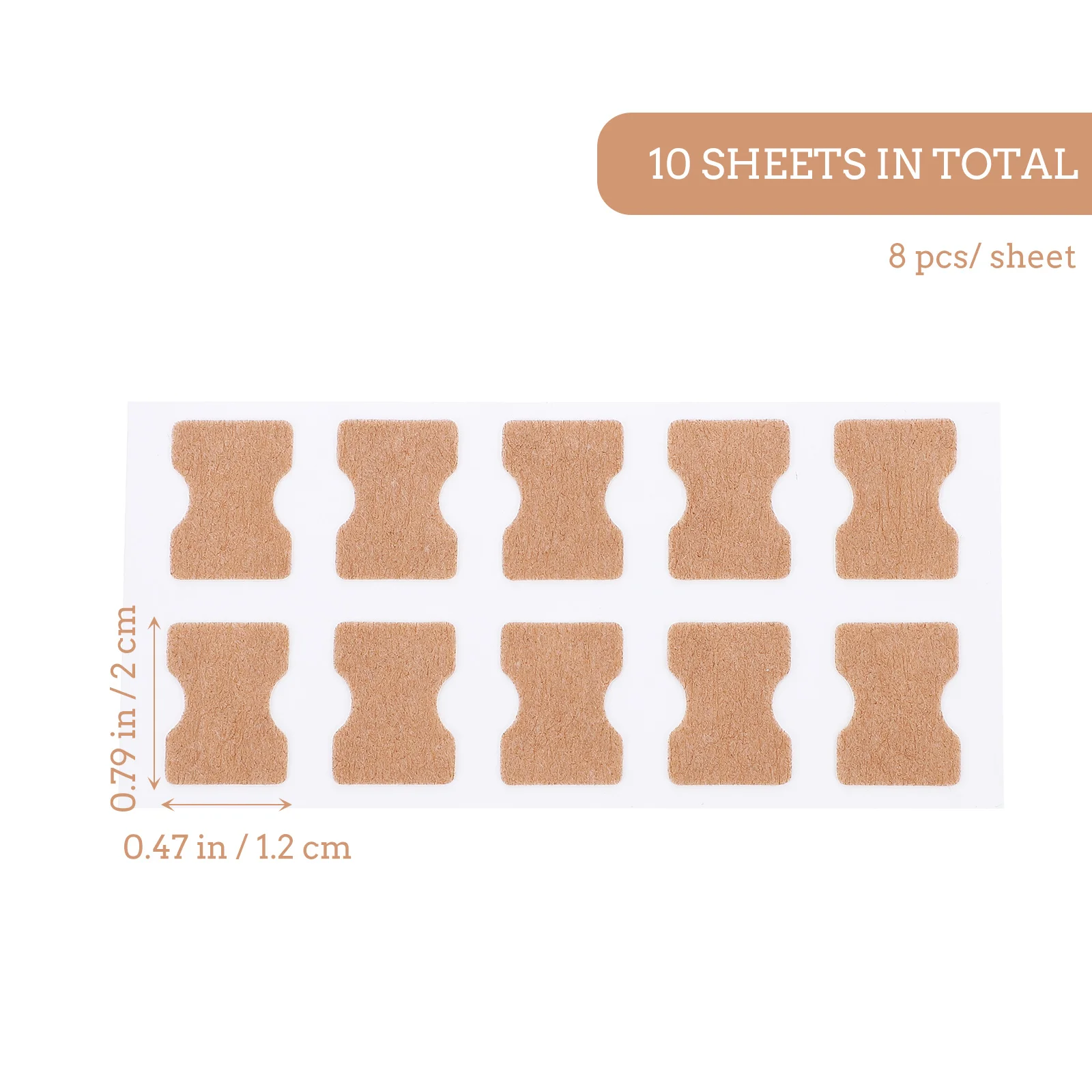 

8 Sheets Nail Sticker Stickers Ingrown Toenail Care Patches Orthotics Ingrowing Treatment