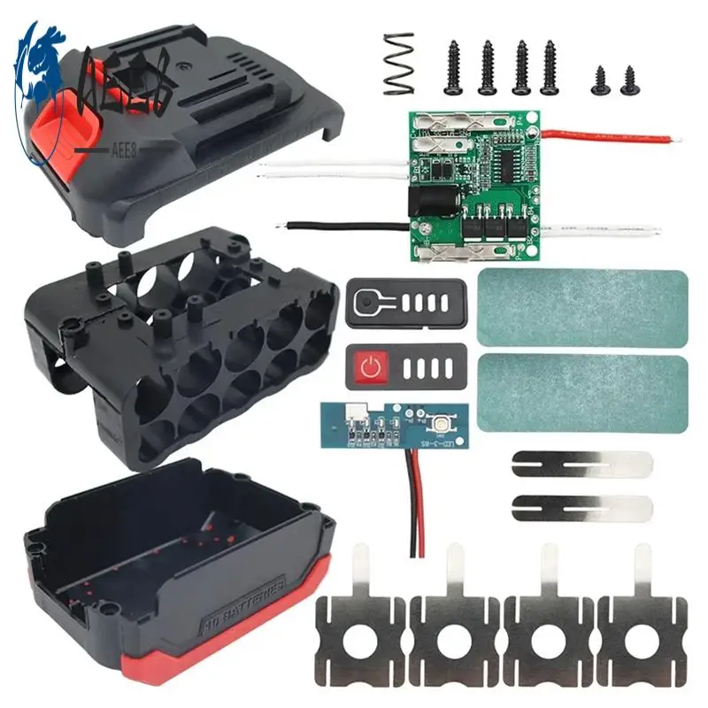 

AEE8-Li- Battery Plastic Case Box Protection Circuit Board PCB For Lomvum Zhipu Hongsong Jingmi For Lithium Battery