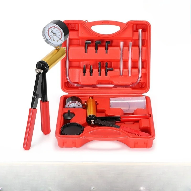 

Manual Vacuum Pump Mechanical Repair Tools, Automobile Brake Oil Replacement Tools, Maintenance Box 5-piece Set Pressure Pump
