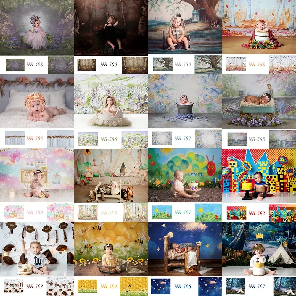 

Newborn Cake Smash Baby Shower Art Photo Background Banner Studio One Birthday Backdrop Boy Girl Photobooth Shoot Poster Prop