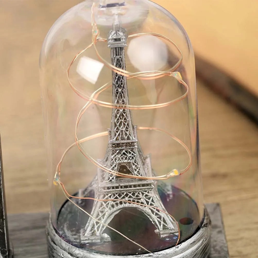

Retro Tower Ornaments Hourglass Sand Clock Sandglass Decor Decorations Old Vintage Student
