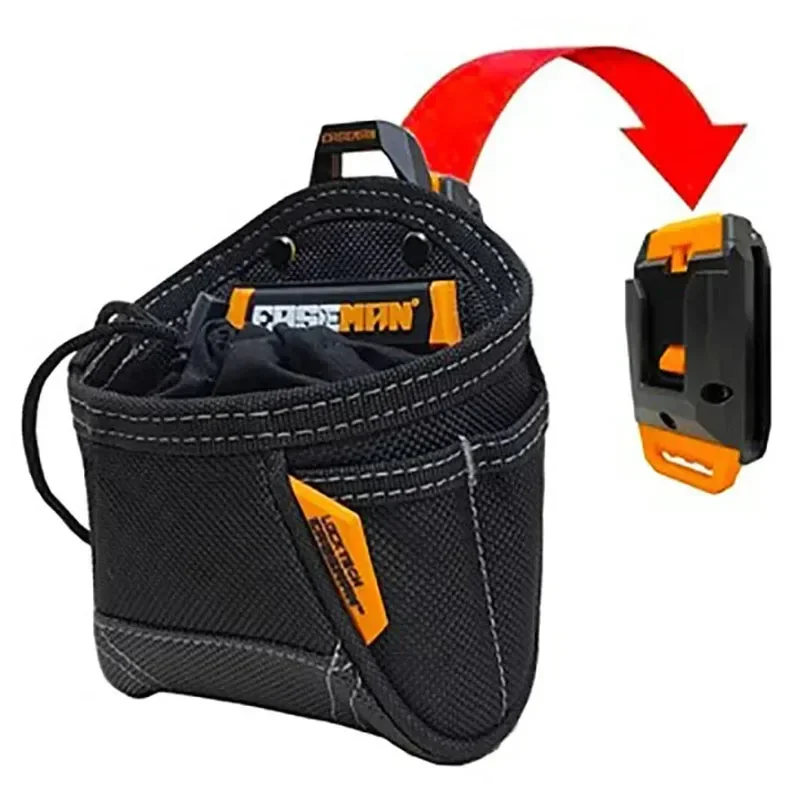 Multifunctional Electrician Heavy-duty Tool Bag Multiple Pockets Maintenance Storage Waist Tool Bag Quick Hanging Dismantling