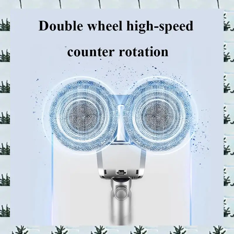 

ABLG для Dyson V7 V8 V10 V11 V12 V15, двойные вращающиеся двигатели с 6 моющимися подушечками для швабры