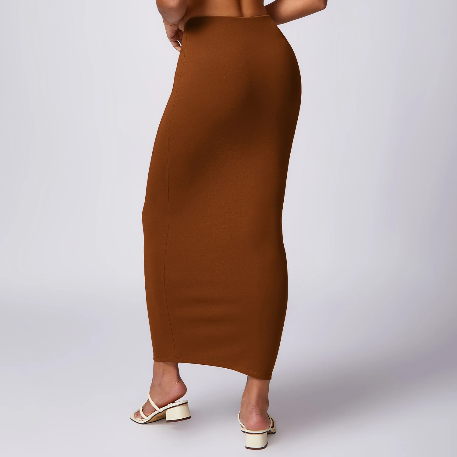 Long High-waisted Hip-hugging Half-body Skirt Quick-drying Breathable Elastic Skin Thin Versatile Leisure Tight Mid-length Skirt