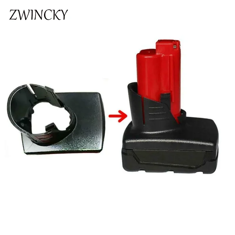 ZWINCKY 1pc M·12 Battery Plastic Case Box Parts (no battery cell ) For Milwaukee 12V 48-11-2411 Li-ion Battery Shell Housing