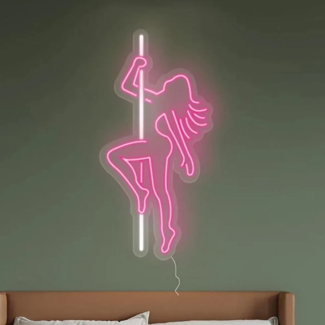 

Pole Dancing Neon Sign Pole Studio Sign Pole Dance Wall Art Decor Beer Bar Decor