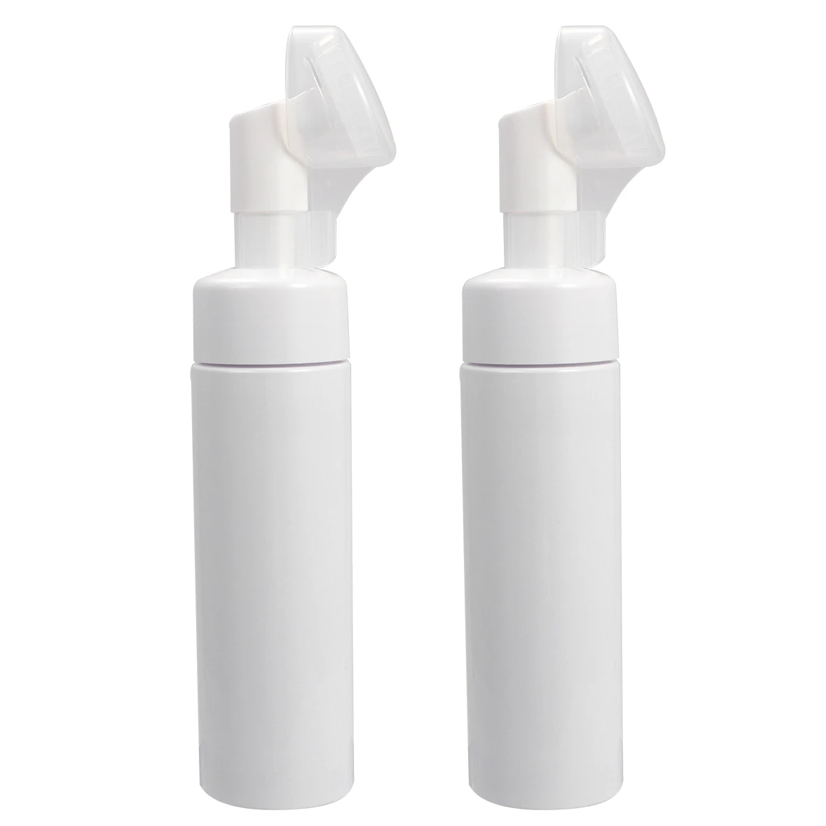 

2 PCS Toiletry Bottles Bottled Cosmetics Bubble Mini Travel White Simple Sub Portable