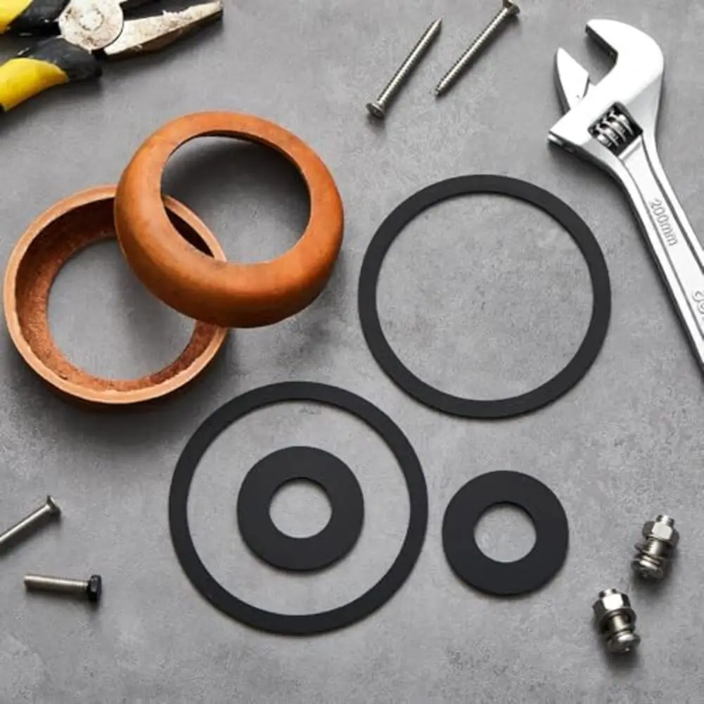 2 set di coperture in pelle di ricambio per pompa a mano tipo 90 con guarnizione O-ring Copri pistone Maniglia Guarnizione della pompa Diametro esterno 90 mm superiore