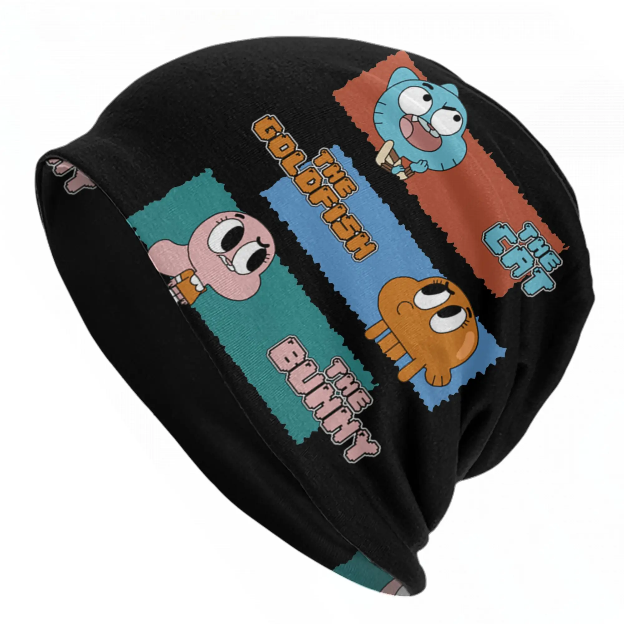 The Bunny Cap Amazings Gumballs Hip Hop Adult Street Skullies Beanies Hats Summer Warm Dual-use Bonnet Hat