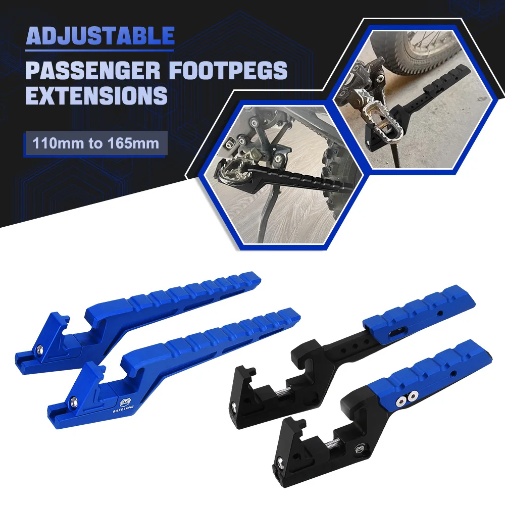 

Motorcycle Adjustable Foot Pegs Extension Footpeg For YAMAHA YZ 65 85 125 250 125X 250X 250FX 450FX WR 250F 450F YZF WRF 250 450