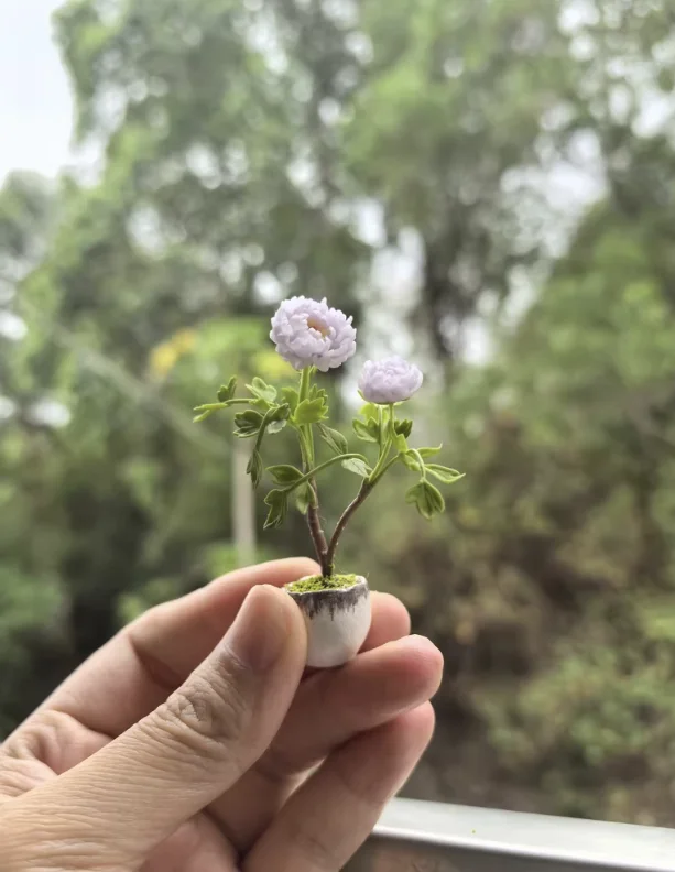 Рисунок 6 - Миниатюрный цветочный набор ручной работы