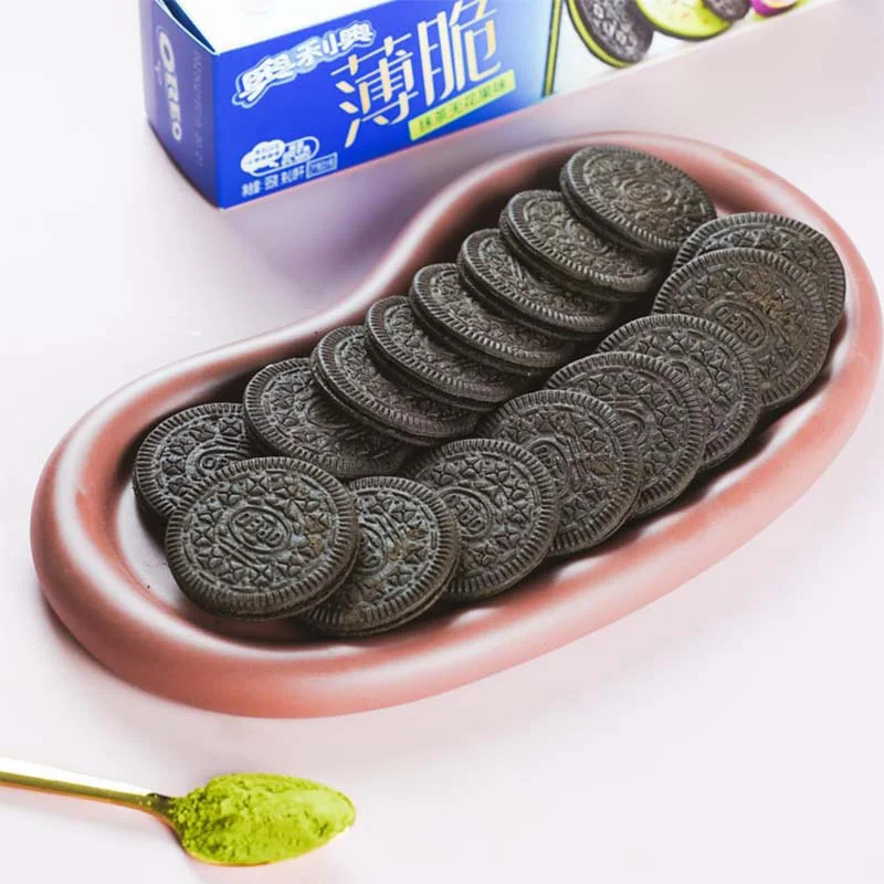 Oreo Thin Cracker Cookies 3,35 oz (95 g) * 4 Packungen Ultradünne Kekse, knusprig in einem Biss, geeignet für alle Altersgruppen