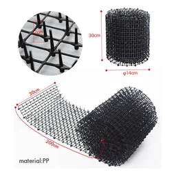 1 Pcs Gardening Anti Cat Network Cat Scat Mats Trees Skewer Prickle Strips Spikes 200x30x 1.8cm Cat And Dog Proof Mesh Fence