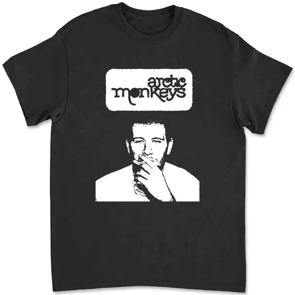 Camiseta Arctic Monkeys Monkey Merch Artic Alex Turner R2JA