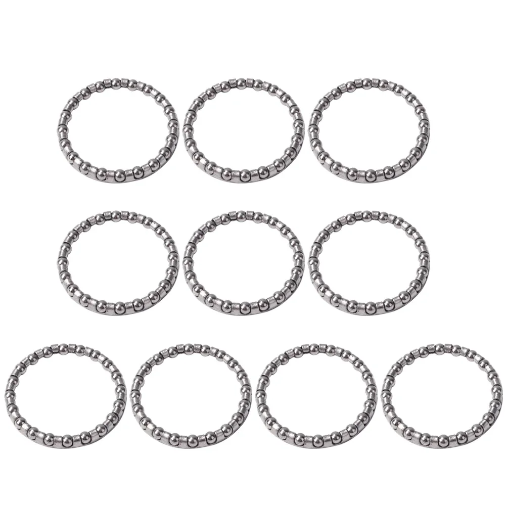 10Pcs/Set MTB Road Bike Ball Bearing for MTB Mountain Bicycle Cycling Accessory for 34/44mm Front Fork Headset Cycling Accessory