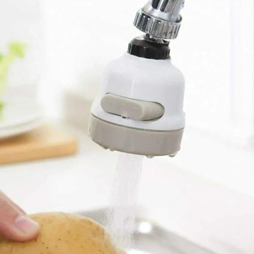 Aerator Faucet Extender Spray Head Swivel Tap Head Sink Spray Water Saving 360 Degree Attachment Flexible Nozzle