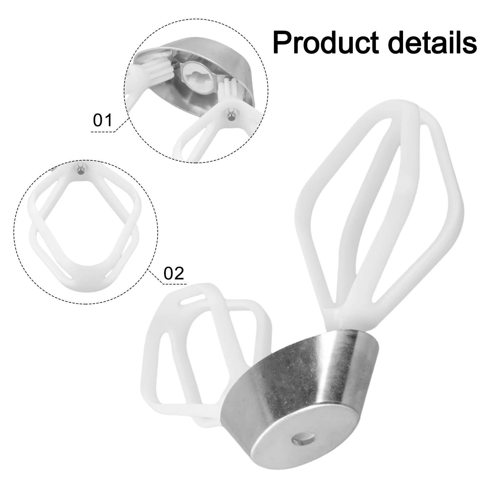 2 Cake 2 Cookie Paddles With Metal Stirrer For Bosch Stand Mixer Dough Cream Mixing Tool Set