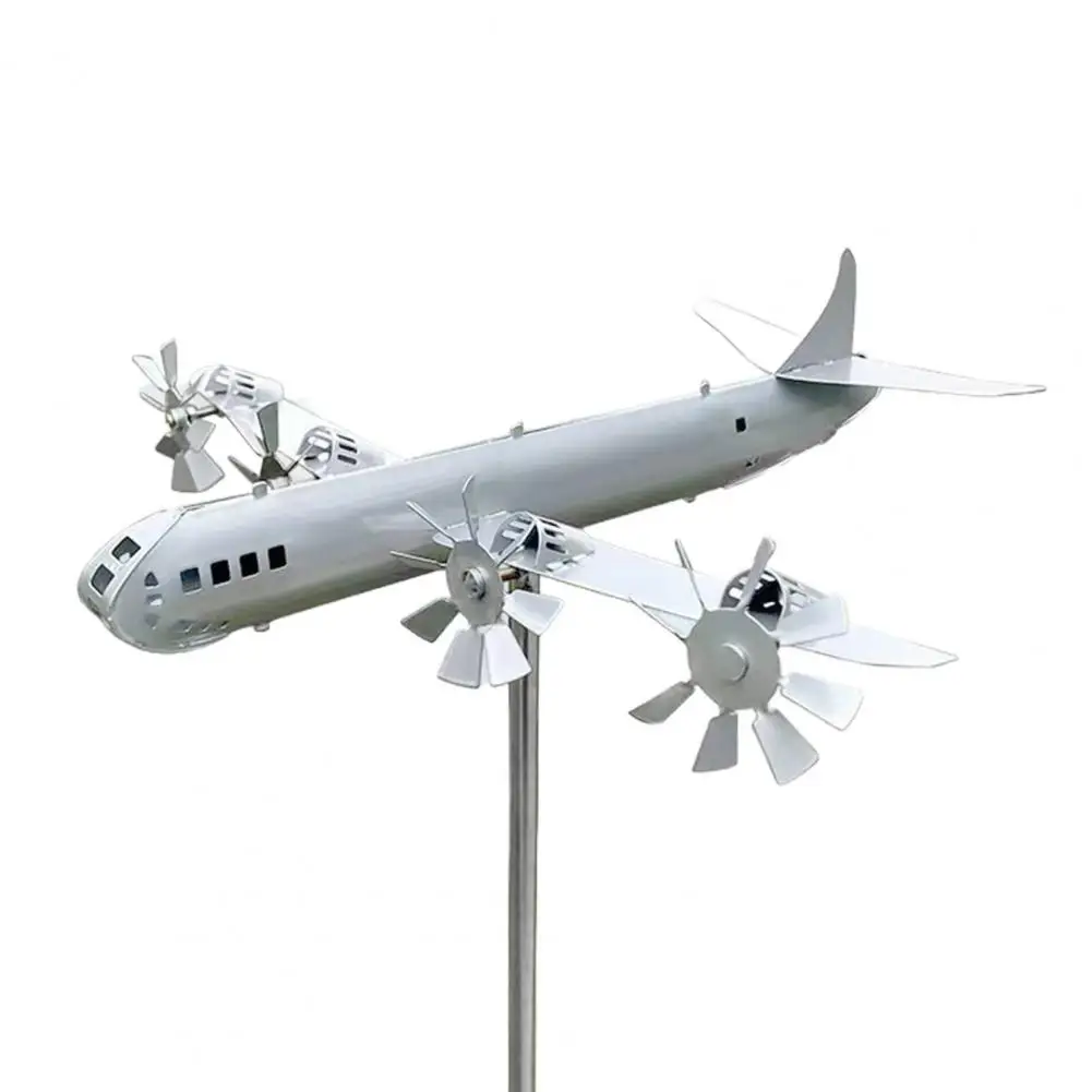 

Submarine Wind Spinner with Rotating Blades Outdoor Hand-crafted Kinetic Wind Sculpture for Yard Patio Porch Home Garden Decor