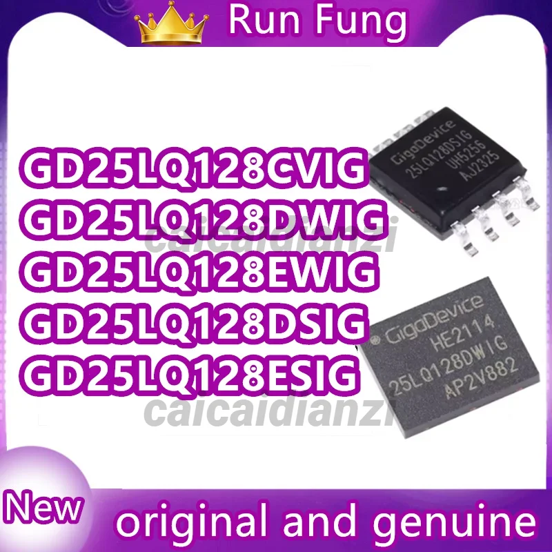 GD25LQ128ESIG GD25LQ128DSIG GD25LQ128CVIG GD25LQ128EWIG GD25LQ128DWIG GD25LQ128 series NOR FLASH IC Chip