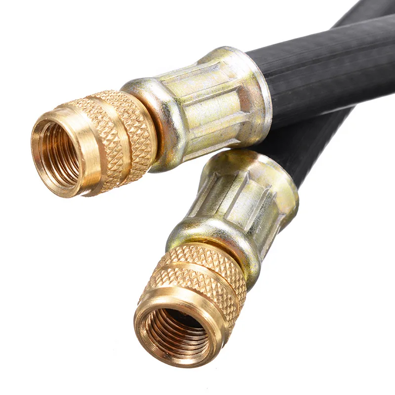 Car Wheels Tyre Valve Stems Extensions Tube Adapter Braided Flexible Hose Tire Valve Inflatable Rubber Hose