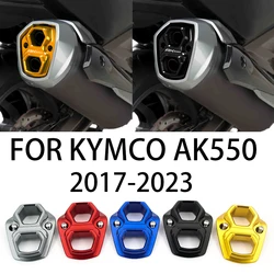 FOR KYMCO AK550 Exhaust Rear Trim Cover AK 550 Motorcycle Exhaust Cover ak550 PREMIUM Accessories 2017-2023 CNC Aluminum