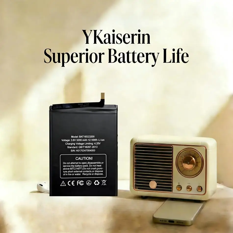 

Аккумулятор для мобильного телефона BAT16523200 3200 мАч для Doogee Y6C 5.5 дюймов, прочный