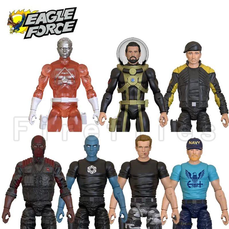 

4inches Eagle Force Action Figure Wave 6 BBTS Exclusive Figures Anime Collection Movie Model For Gift Free Shipping