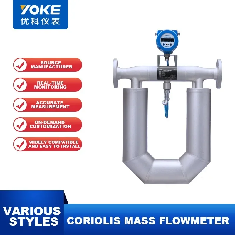 High Accuracy Coriolis Mass Flow Meter Fuel Flowmeter Diesel Coriolis Mass Flow Meter