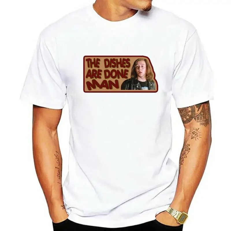 Классическая мужская футболка 90-х годов с надписью «Don Tell Mom»