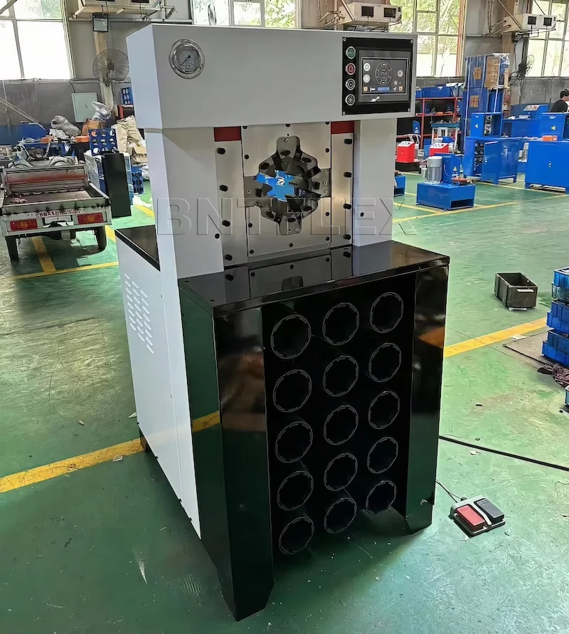 High Quality Hydraulic Hose Crimper Machine Good Precision Rubber Product Making Machinery