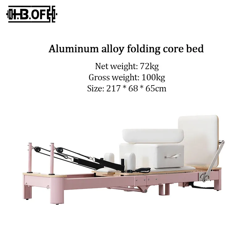 Pilates Core Bed Home Yoga Studio Private Teaching Multi Functional Pilates Five Piece Set Aluminum Alloy Folding Core Bed