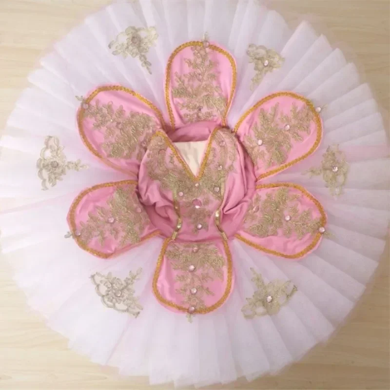 

Ballerina Dress Swan Lake Costumes Children Sequins Tutu Ballet Dress Kids Gymnastics Leotard Performance Dancewear For Girl