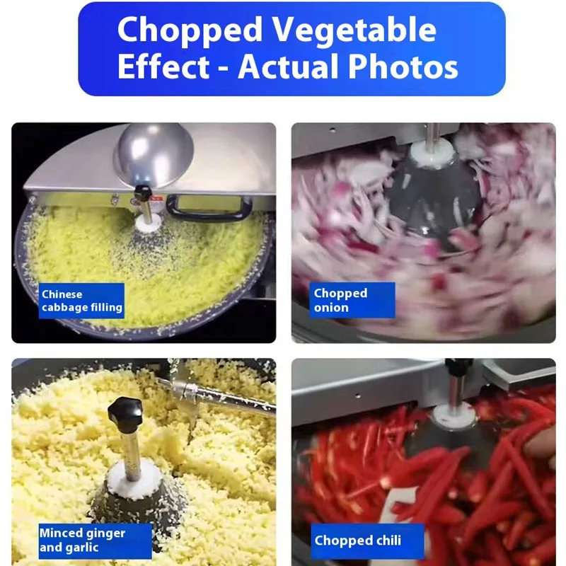 

Коммерческий измельчитель пищевых продуктов емкостью 5 л, идеально подходящий для обработки овощей и мяса, овощерезка/мяса