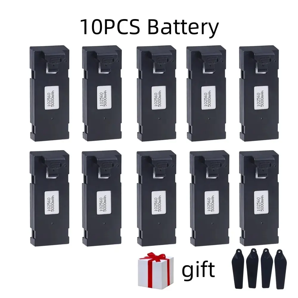 Upgrade 5000mAh E88 Batterij 3.7V Batterij Voor E88 E88PRO E99 E525 P1 K3 P10 A13 S98 RC Drone RC quadcopter Onderdelen Batterij - afbeelding 1