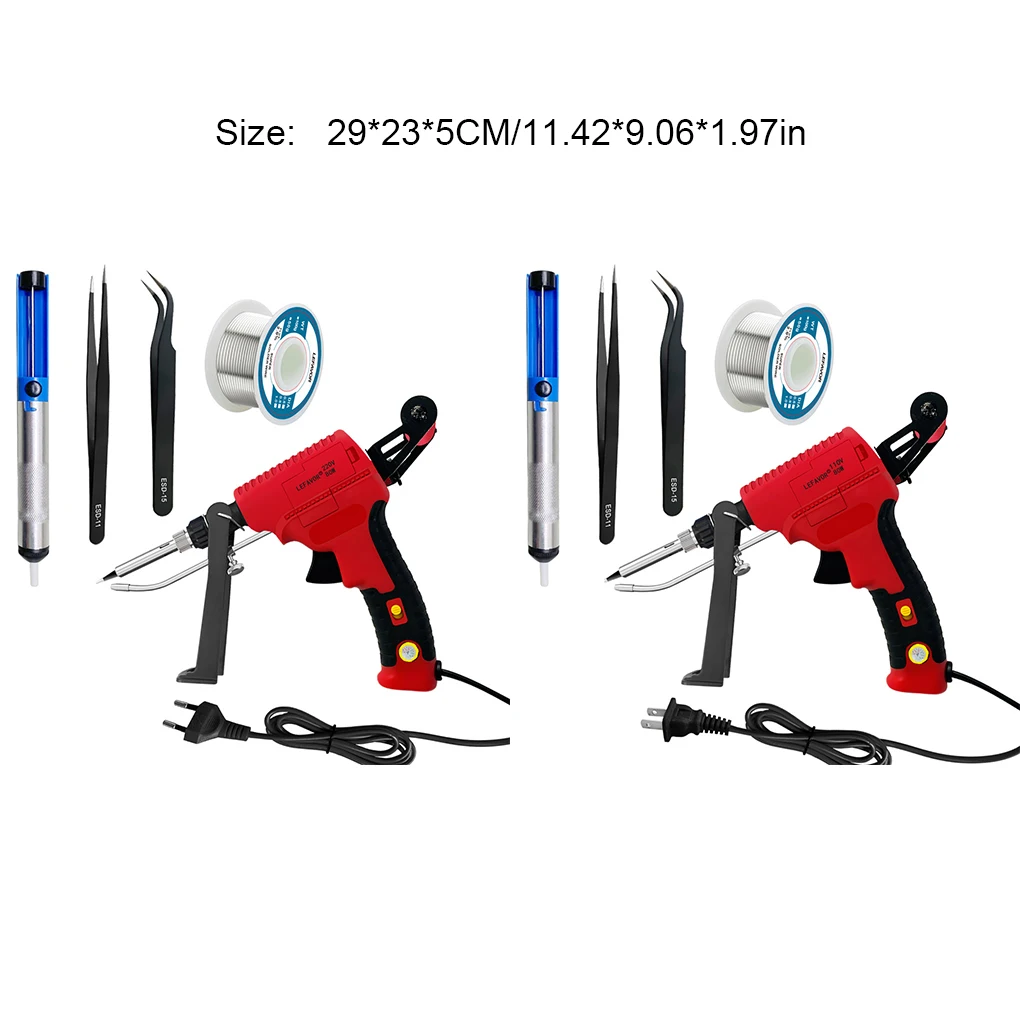 Hand-held Electric Soldering Iron Gun Internal Heating Soldering Iron Automatically Send Tin Gun Soldering Welding Repair Tool