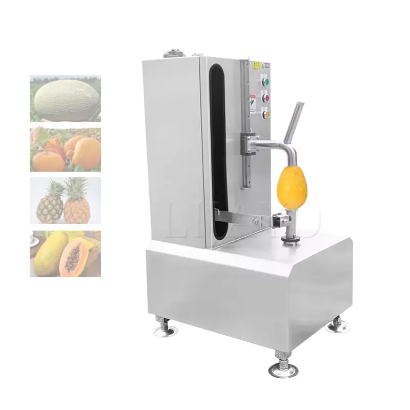 Automatic Wash Breadfruit Peeler Mango Pineapple Fruit Vegetable Coconut Peel Machine For Process