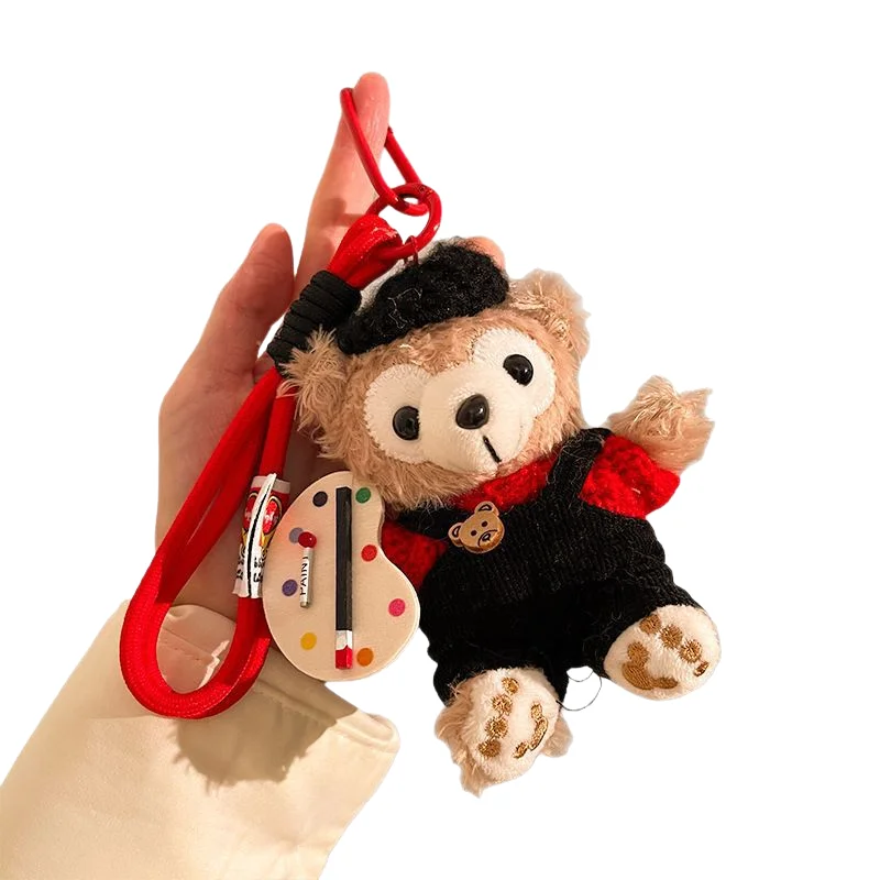 พวงกุญแจตุ๊กตาดิสนีย์เชลลี่เมย์ ตุ๊กตาขนนุ่ม ของตกแต่งกระเป๋าเป้สะพายหลัง ของประดับตกแต่งในรถยนต์ ของประดับตกแต่งเข็มขัด ของขวัญคริสต์มาสสำหรับเพื่อนสนิท