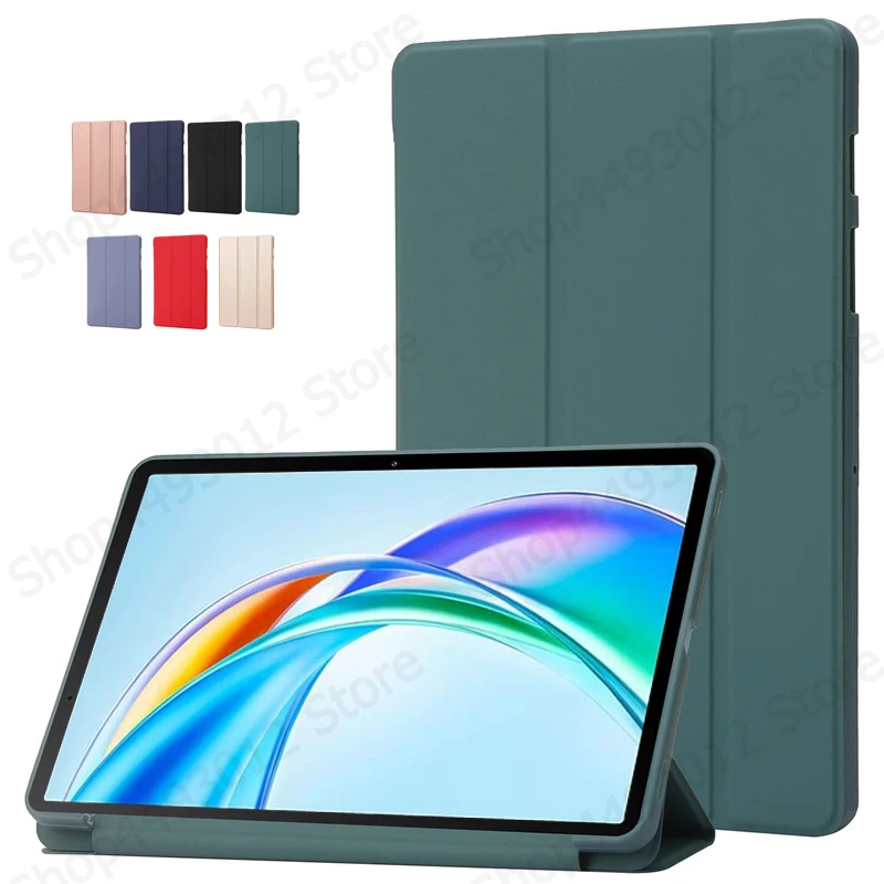 حافظة لهاتف Honor Pad X7 غطاء لوحي من جلد البولي يوريثان الناعم من السيليكون حامل خلفي غلاف لوحي لهاتف Funda Honor Pad X7 2025 مقاس 8.7 بوصة #1