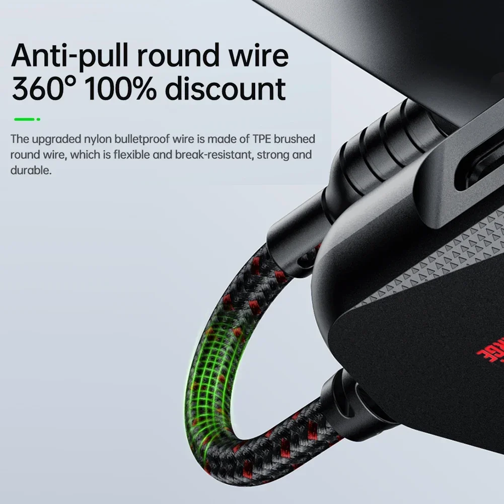 Type-C Game Converter Phone Sound Card 3 in 1 Mobile Phone Game Sound Card with Charger Adapter USB-C Type-C to 3.5mm Charge