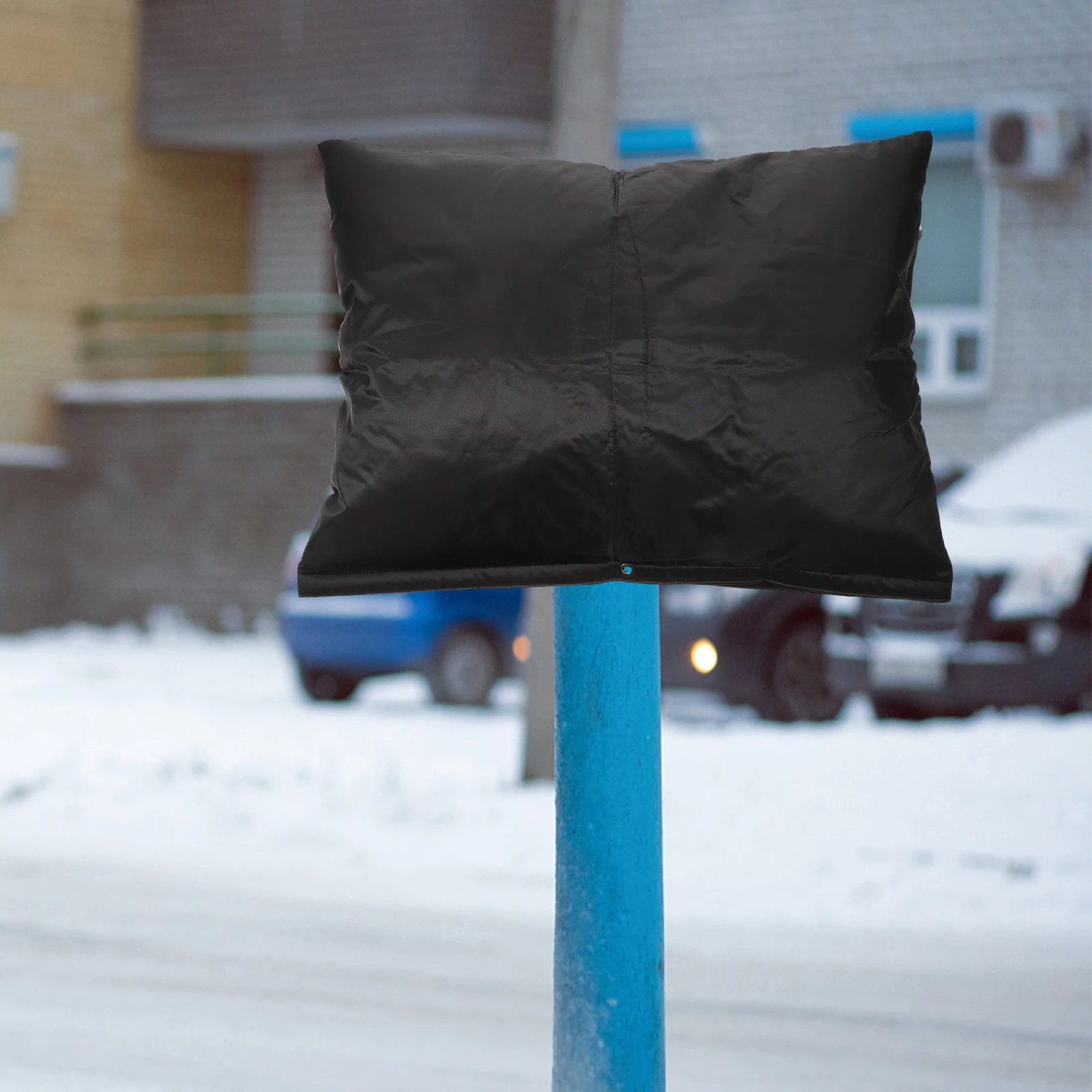 

Outdoor Faucet Cover Winter Anti Freeze Protection Premium Oxford Cloth Thermal Insulated Spigot Cover for Garden Lawn Faucets